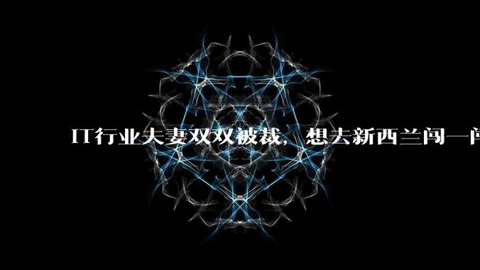 IT行业夫妻双双被裁，想去新西兰闯一闯可以吗？